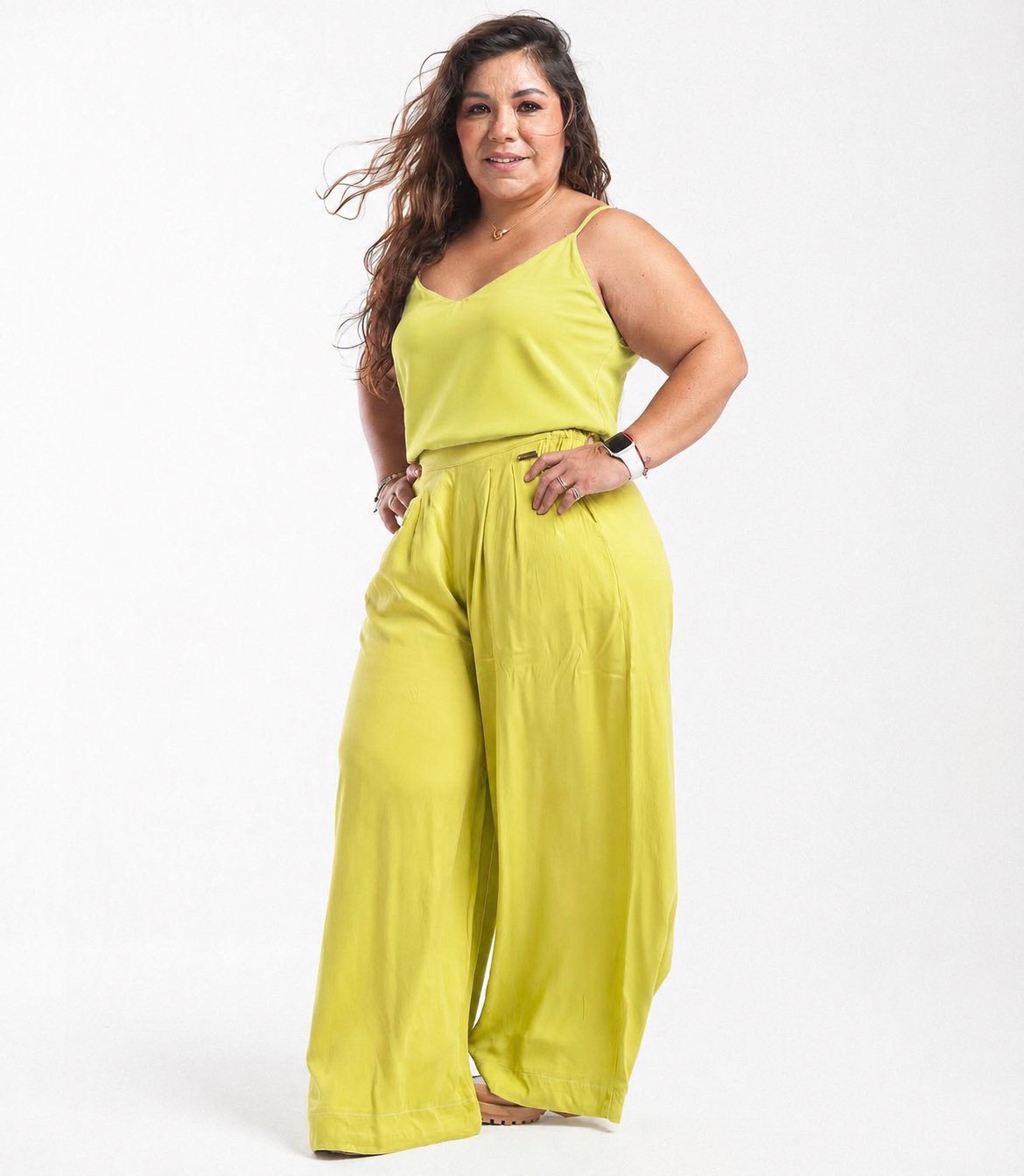Blusa básica de tirante ajustable
