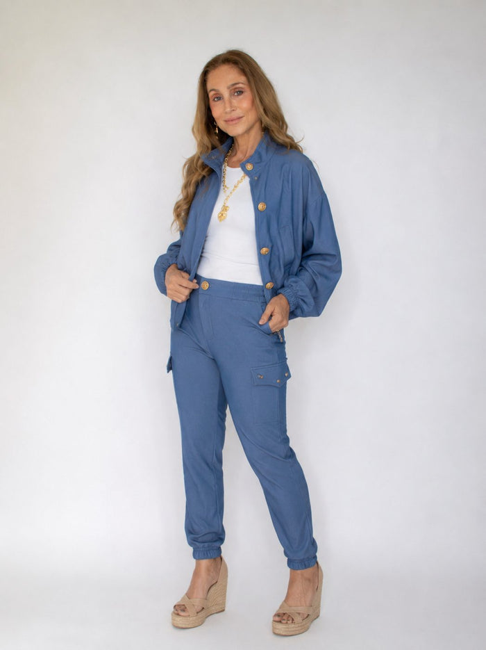 Pantalón capri, colección Brisa Marina